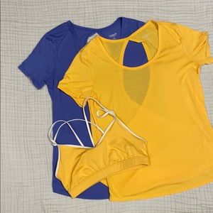 Old Navy yoga top bundle